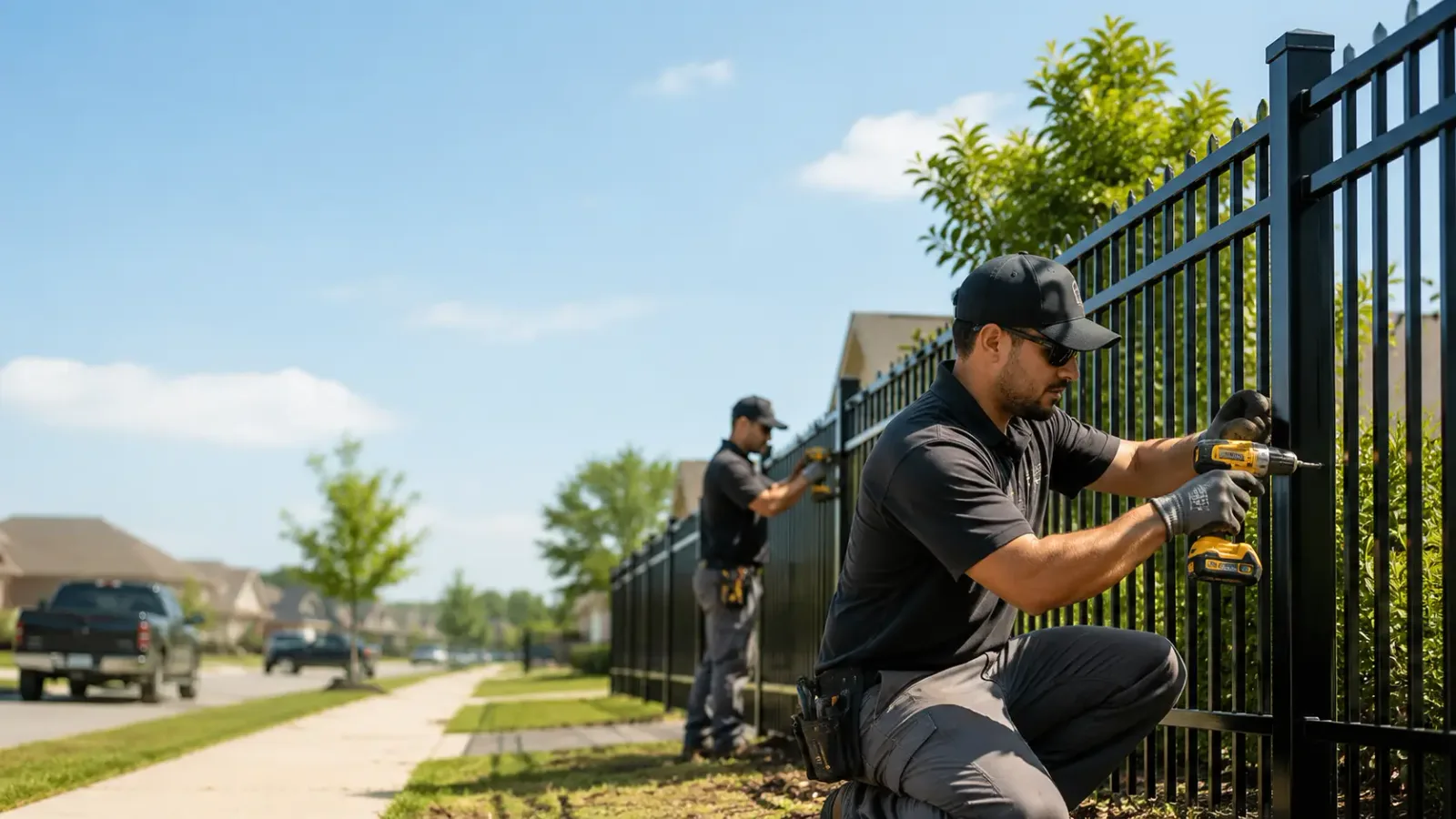 Metal Fence Installation in Cammal, PA